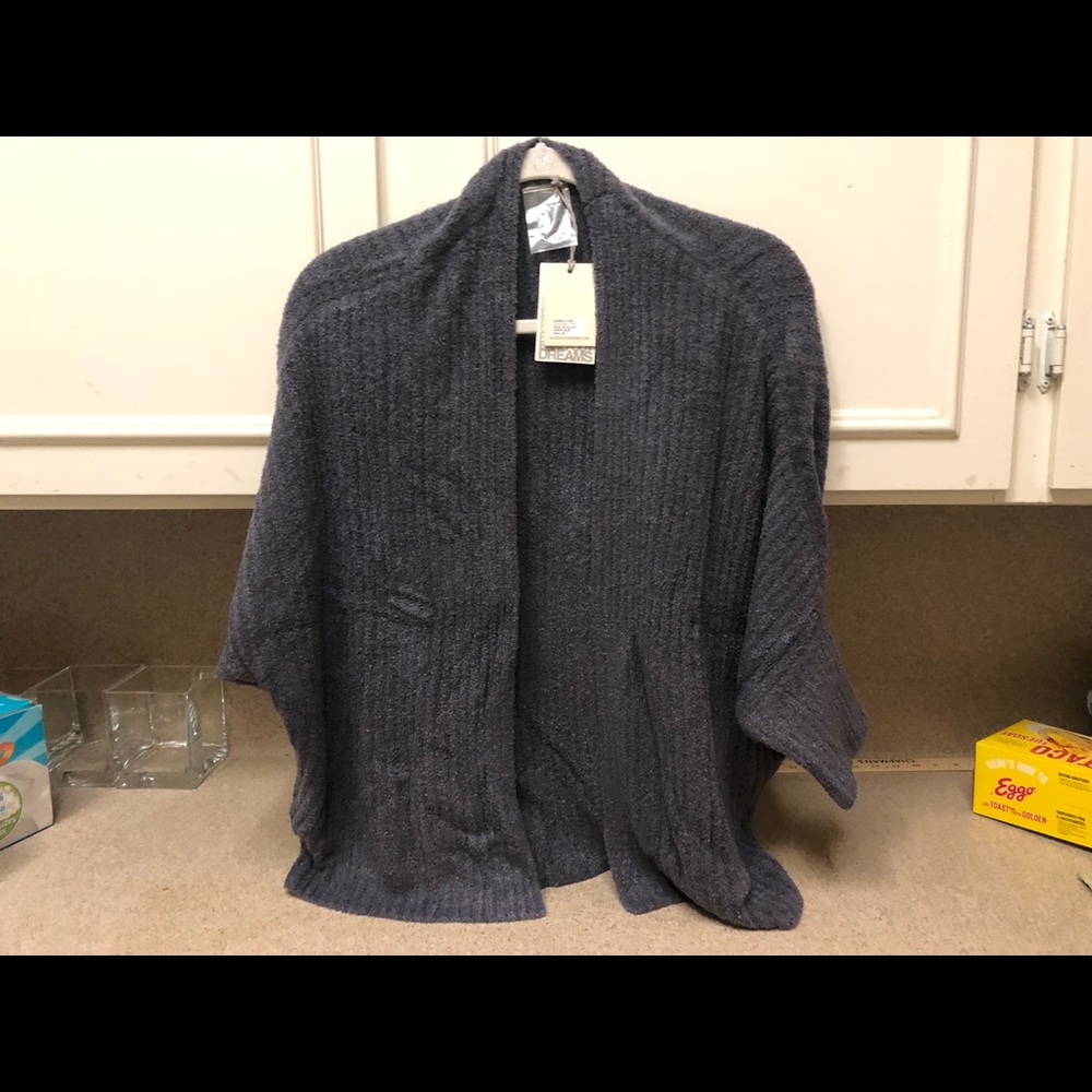 Barefoot Dreams Cozychic Light Cardi Shrug. In bag